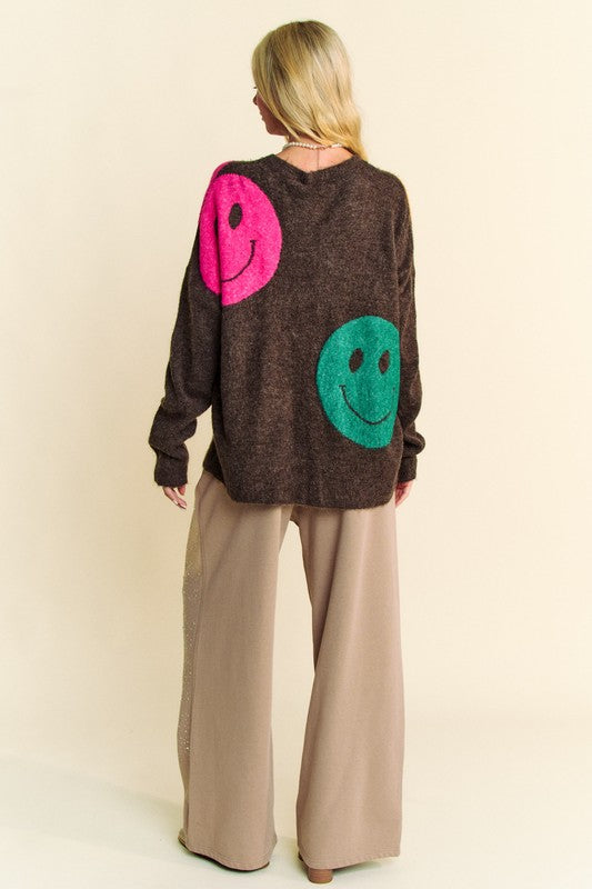 Davi & Dani - Smile - Oversize Sweater