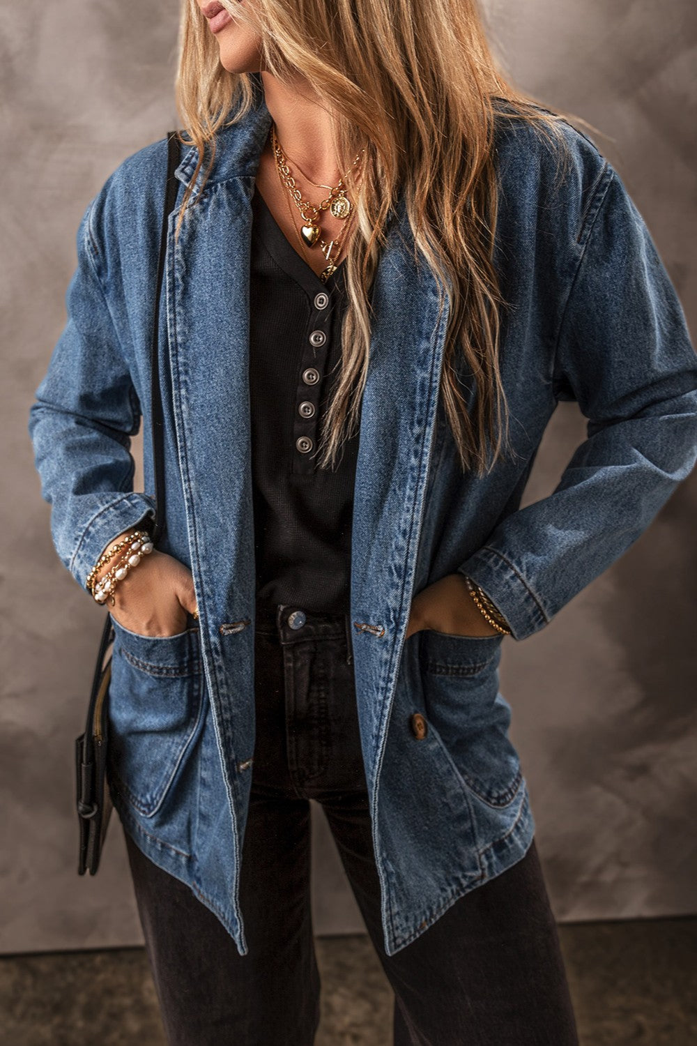 Denim Blazer