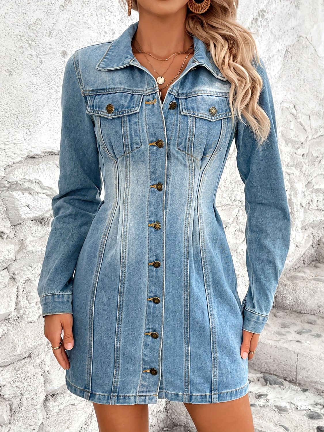 Denim - Corset Dress