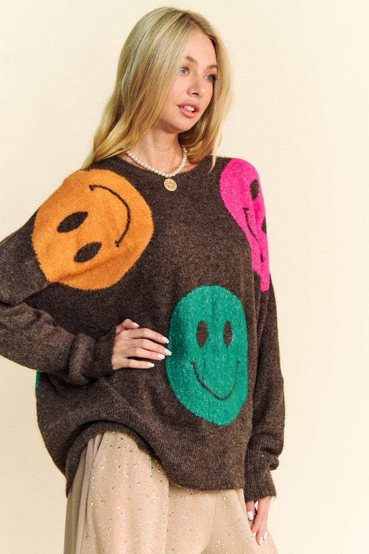 Davi & Dani - Smile - Oversize Sweater