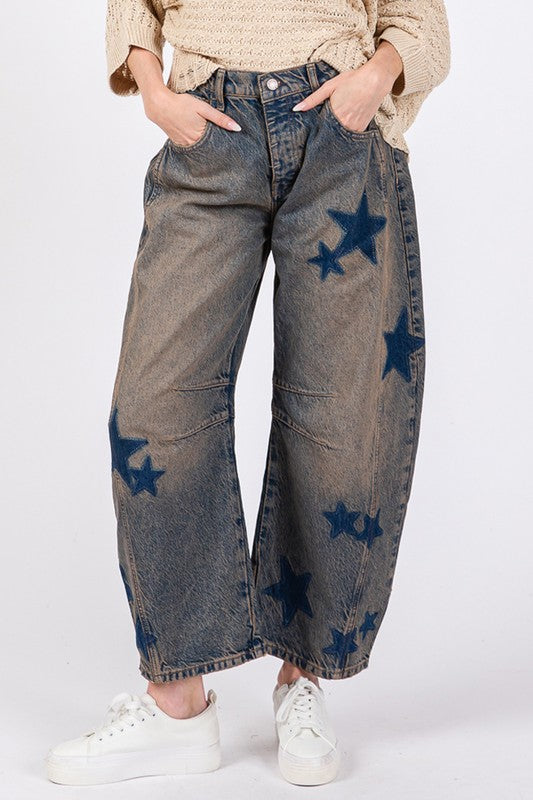 Denim - SAGE + FIG - Star Wide Leg