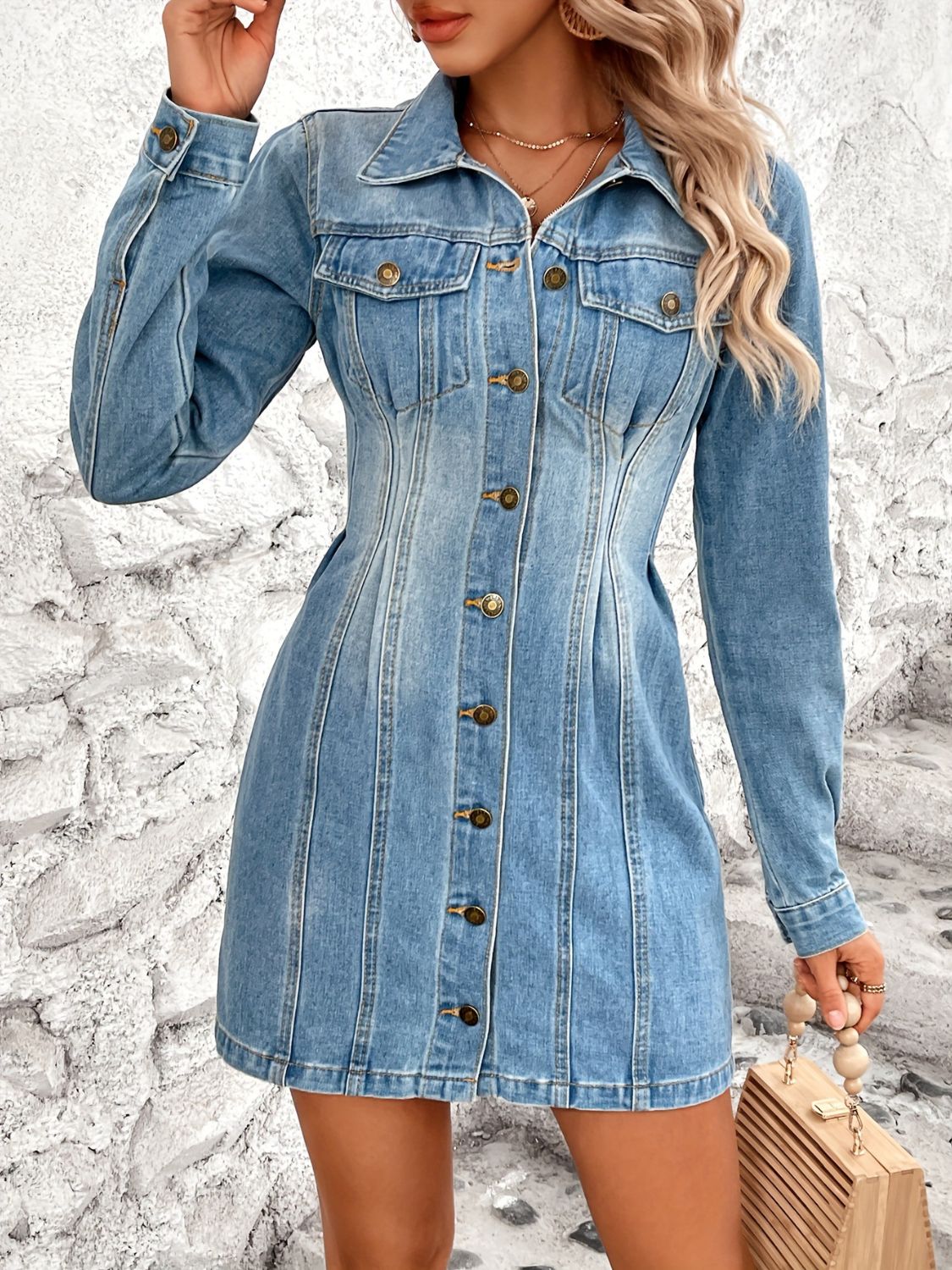 Denim - Corset Dress