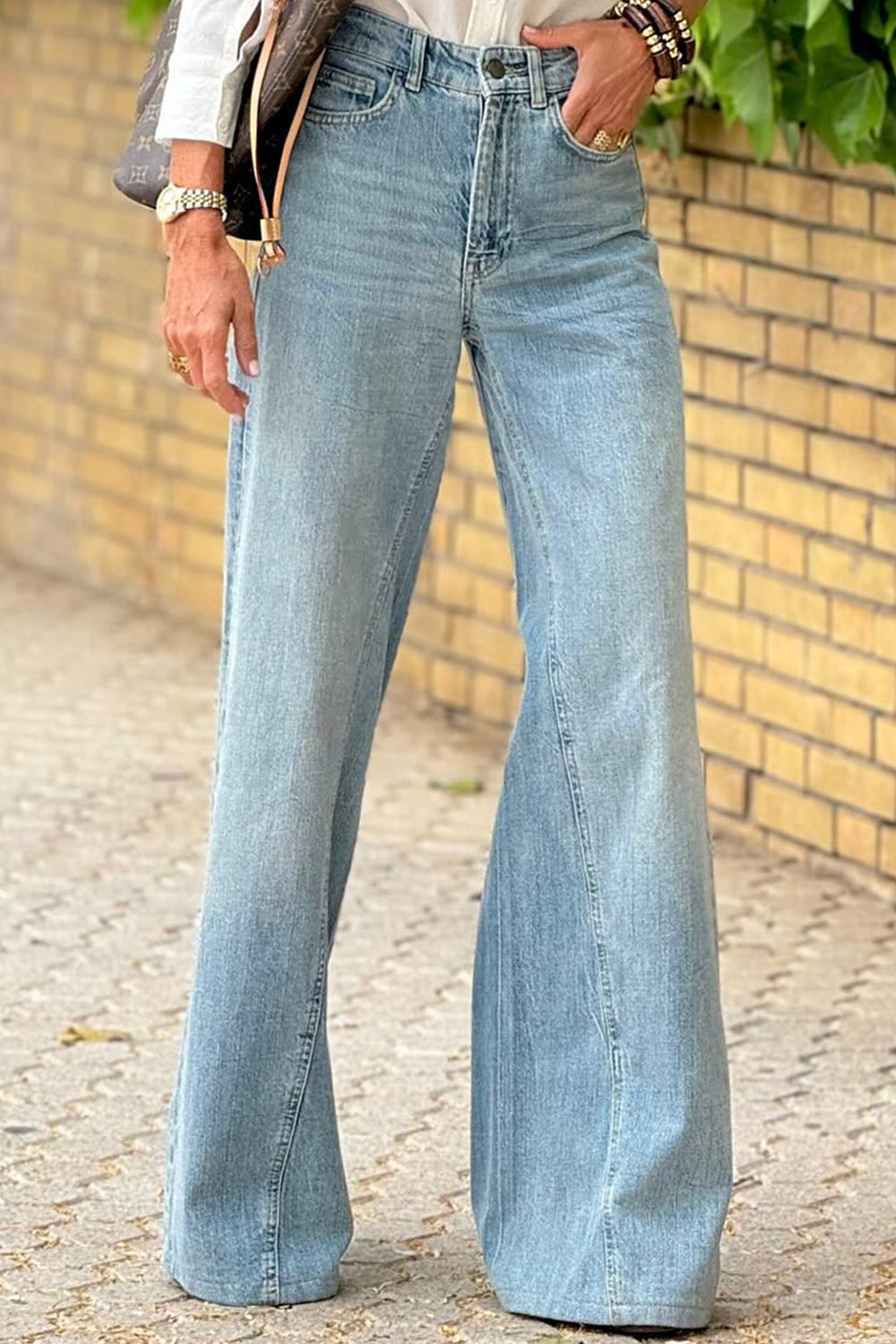 Denim - High Waisted Bootcut