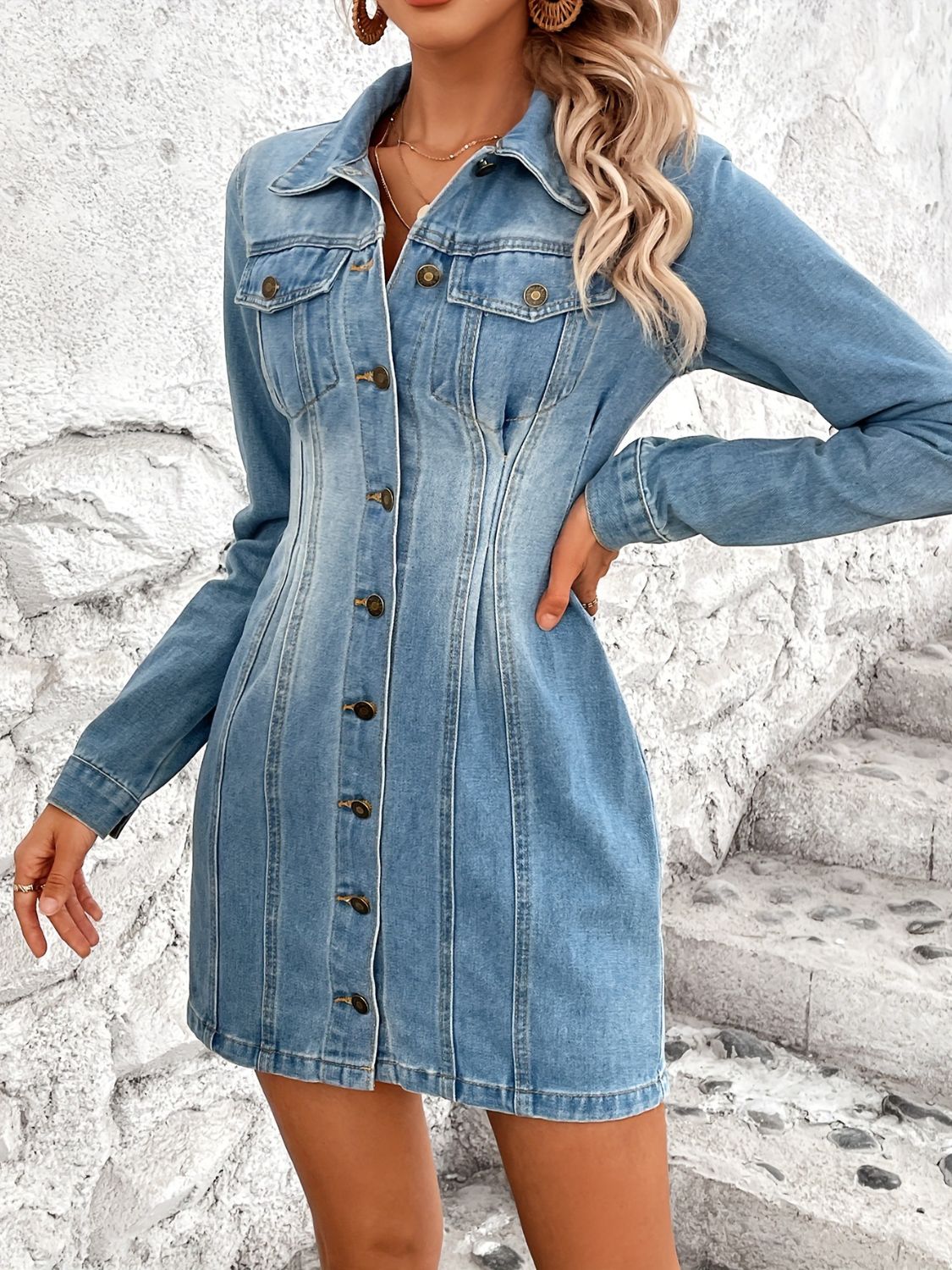 Denim - Corset Dress