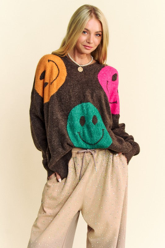 Davi & Dani - Smile - Oversize Sweater